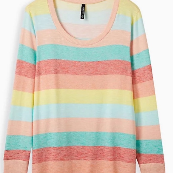 torrid Other - Torrid Long Sleeve Sleep Tee - Hacci Stripe. 3x